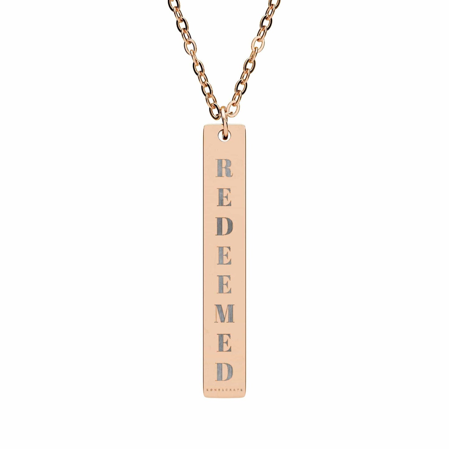 Redeemed Bar Necklace Jewelry – Accessories