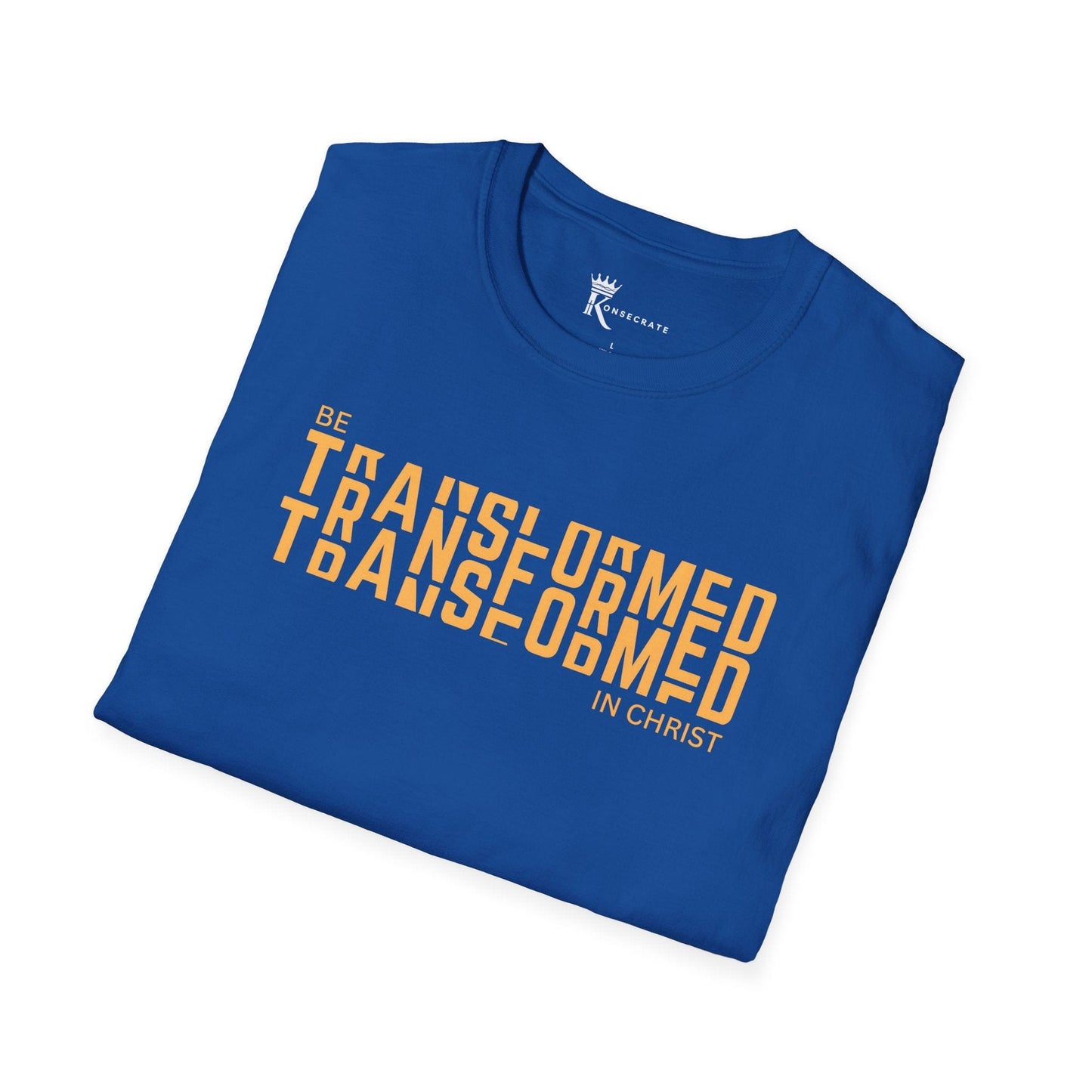 Be Transformed T-Shirt Tee – Bold Faith Collection