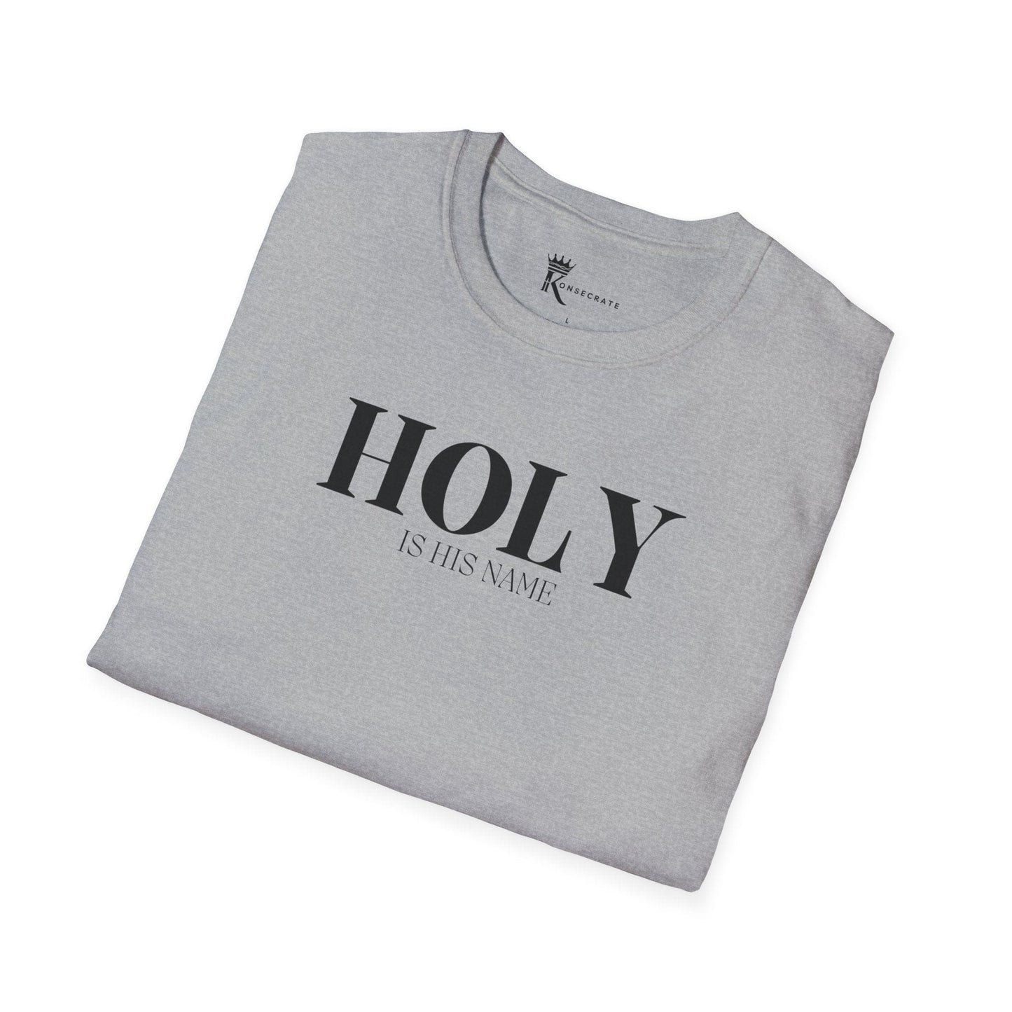 Holy Is His Name Tee – Bold Faith Collection
