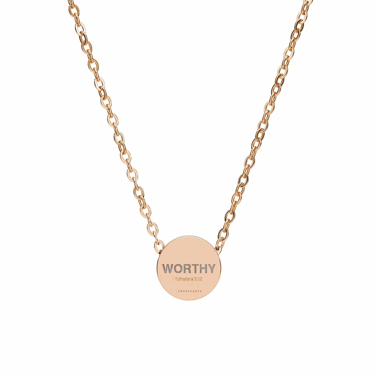 Worthy Mini Circle Necklace Jewelry – Accessories