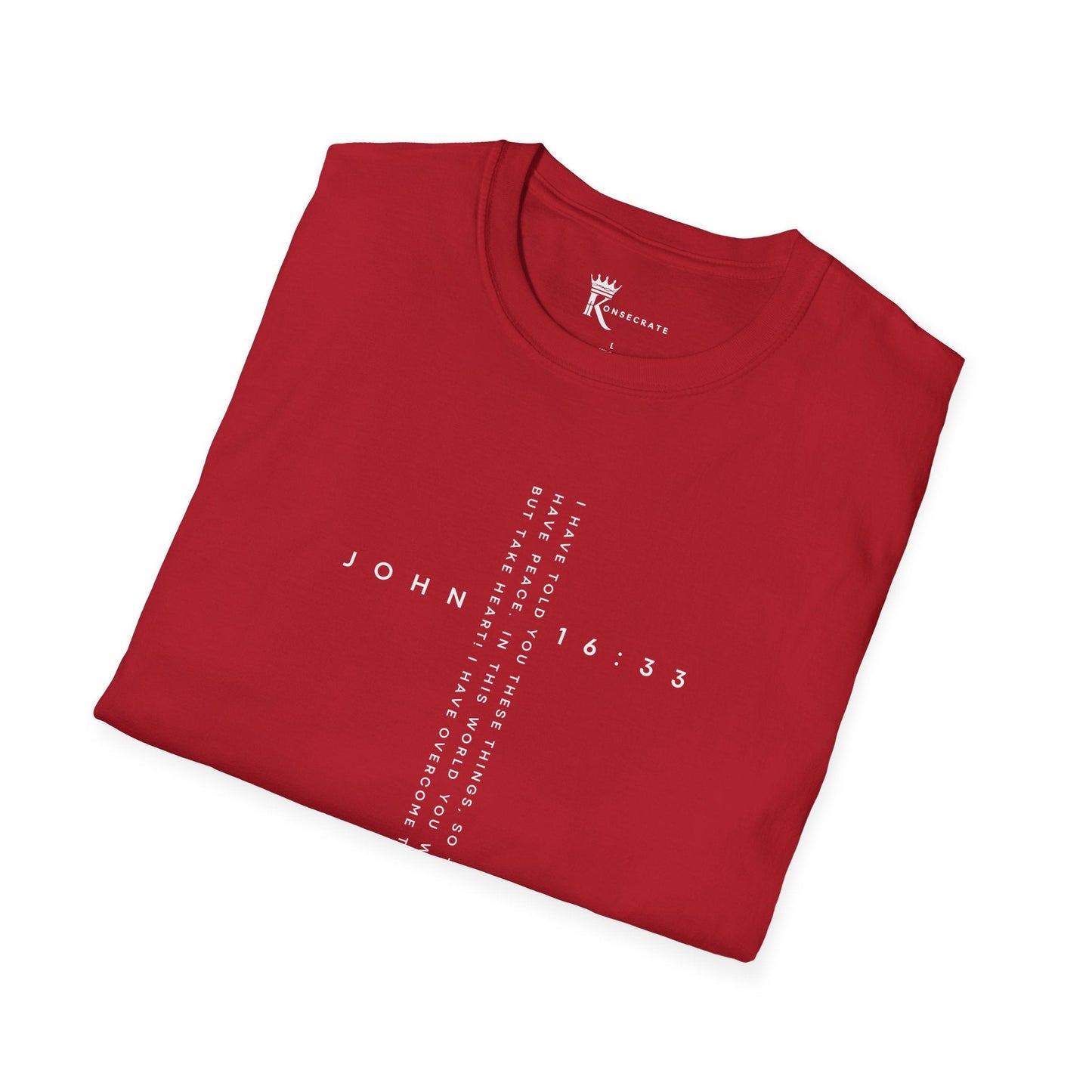 John 16:33 T-Shirt – Hidden Gem Collection