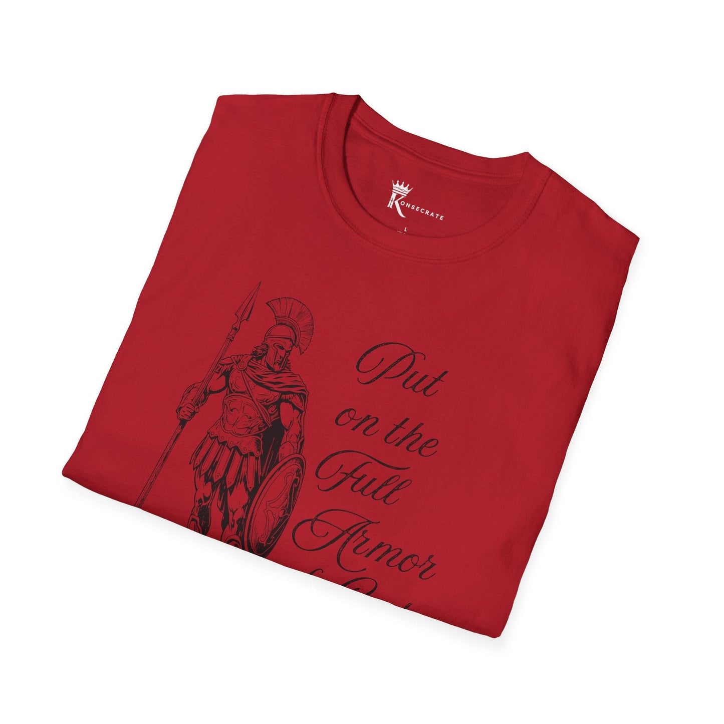Put On The Full Armor Tee – Bold Faith Collection