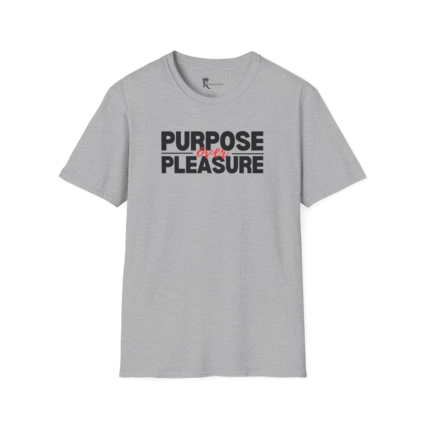 Purpose Over Pleasure Tee – Bold Faith Collection
