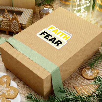 Faith Over Fear Sticker – Bold Faith Collection