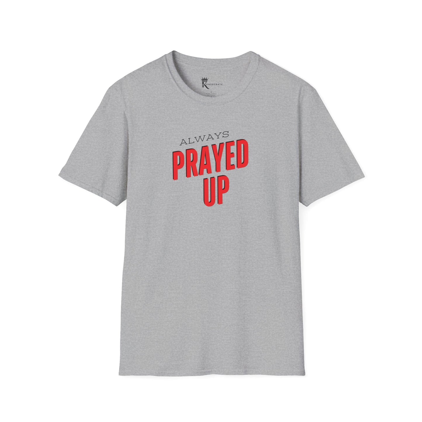 Always Prayed Up Tee – Bold Faith Collection