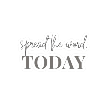 Spread The Word Sticker – Accessories