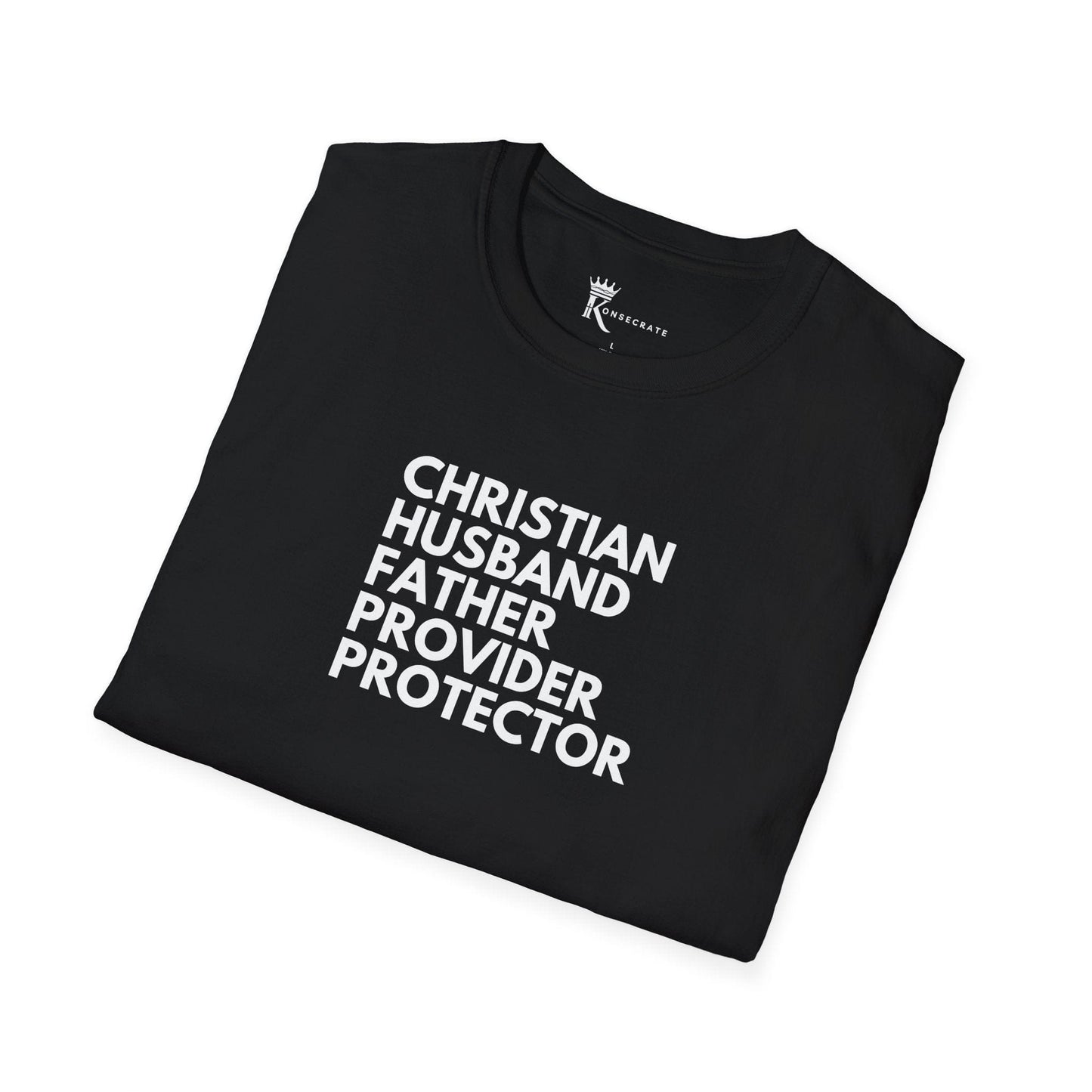 Christian Husband Father T-Shirt – Kingdom Family