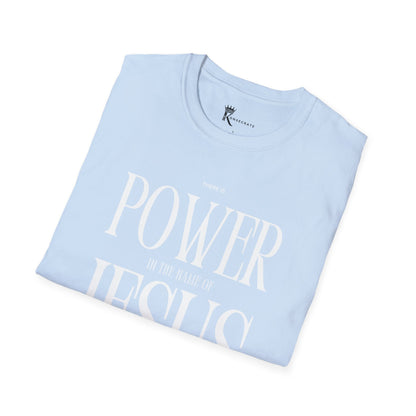 Power In His Name T-Shirt  – Bold Faith Collection