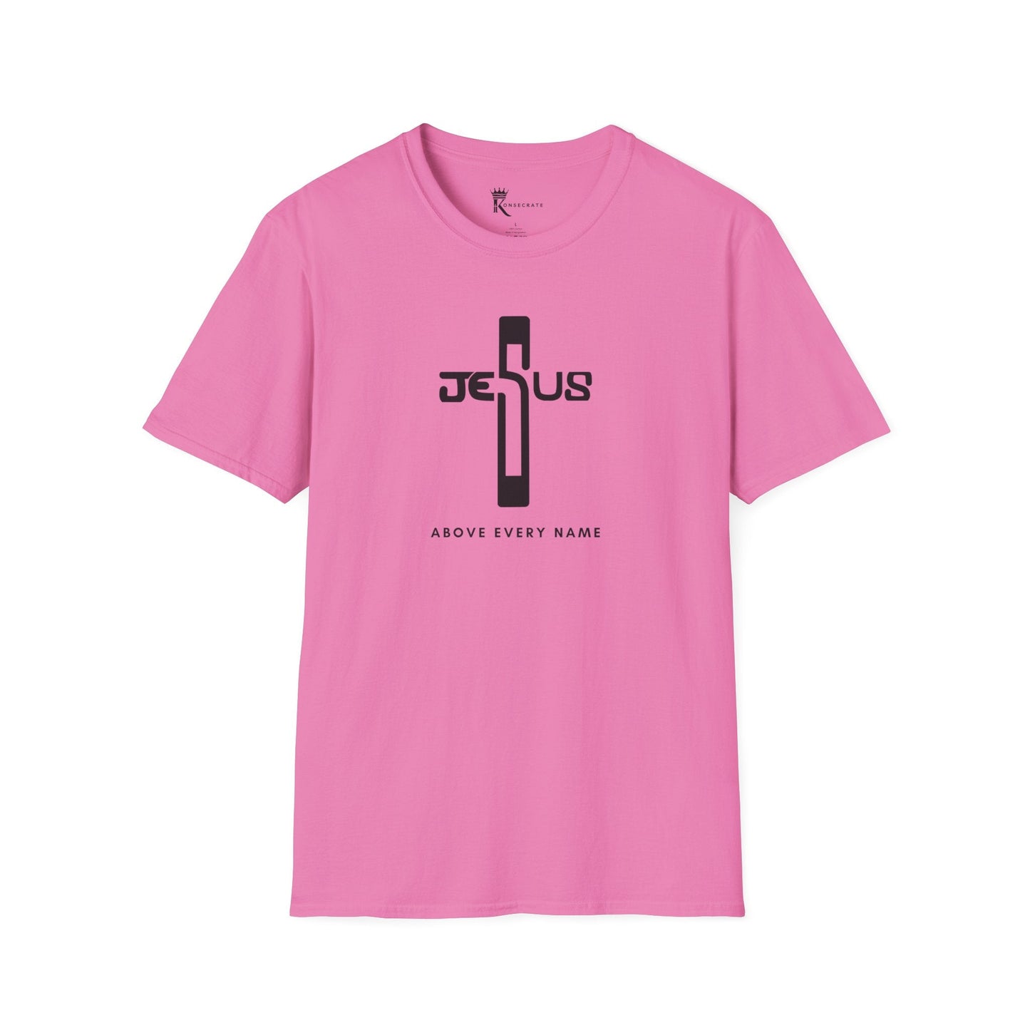 Jesus Above Every Name Tee – Konsecrate Collection