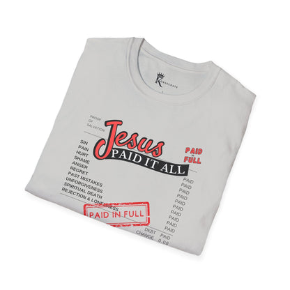 Paid In Full T-Shirt – Bold Faith Collection