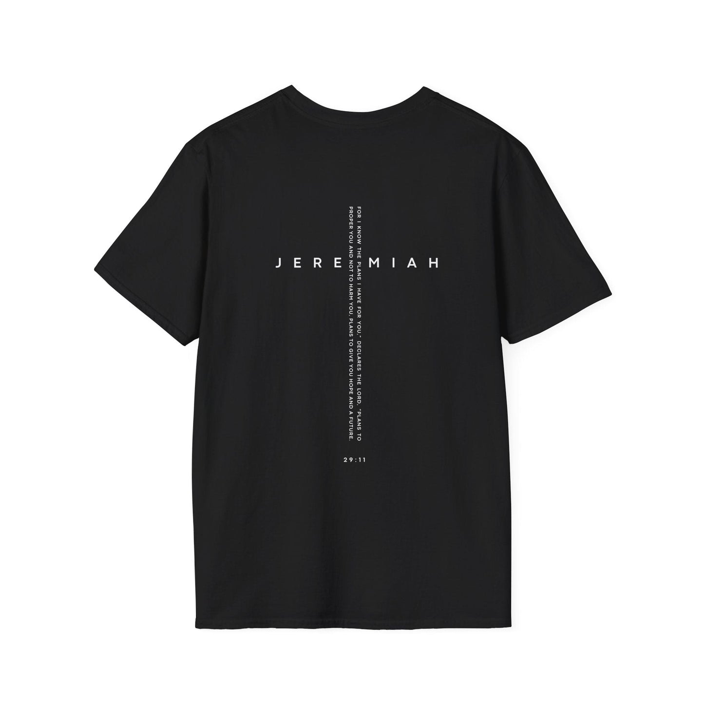 Jeremiah 29:11 Back T-Shirt – Hidden Gems Collection
