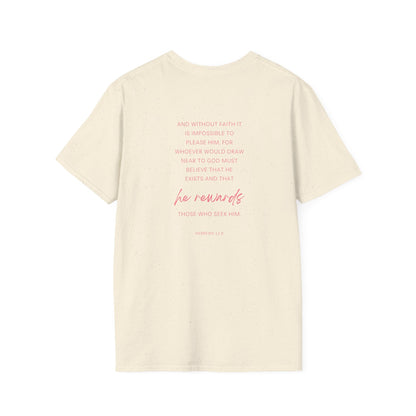 Trust In The Lord Pink T-Shirt