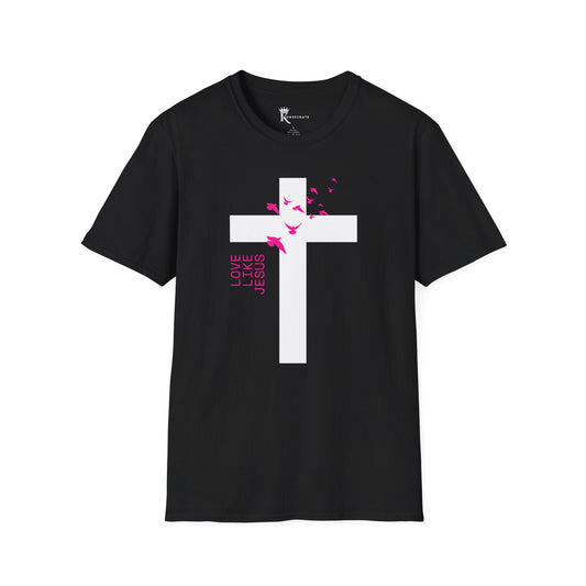 Love Like Jesus Pink T-Shirt – Bold Faith Collection