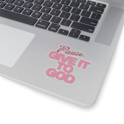 Give It To God Image Sticker – Accessories