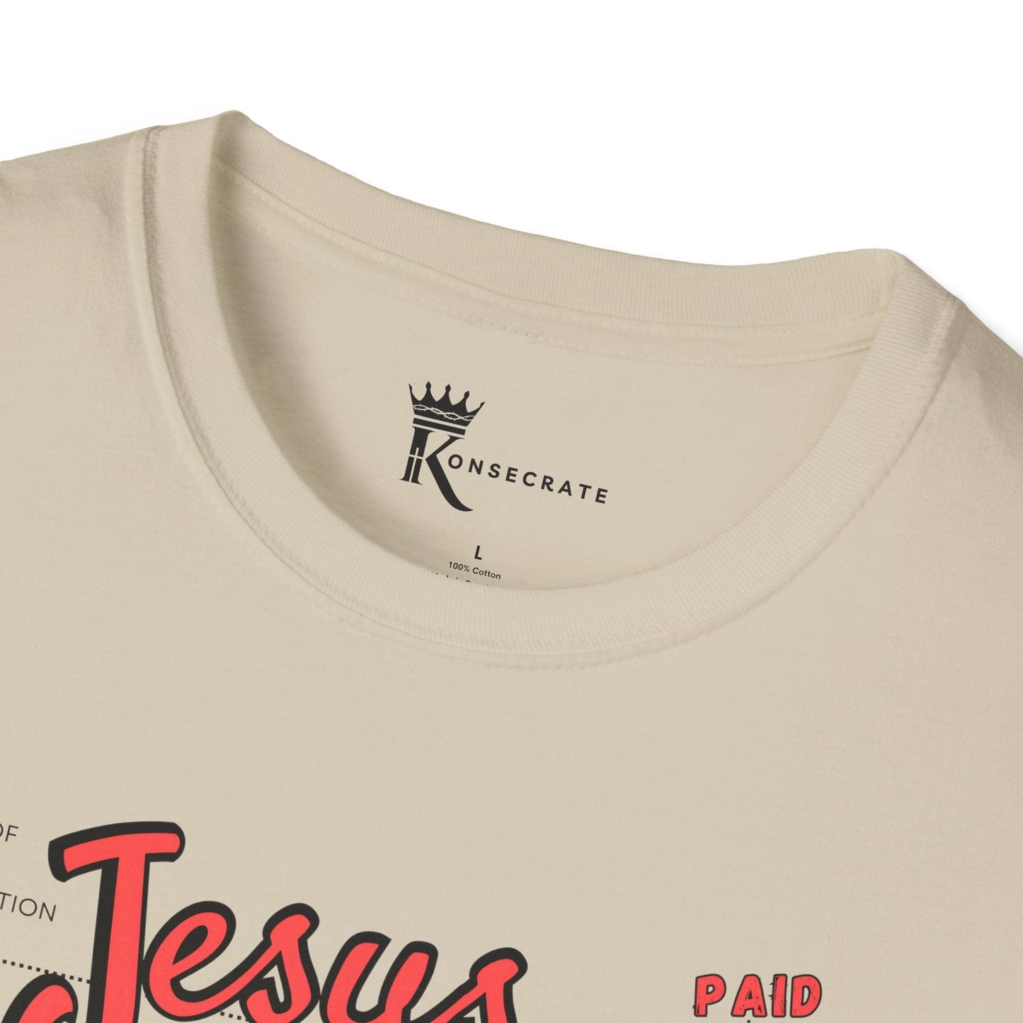 Paid In Full T-Shirt – Bold Faith Collection