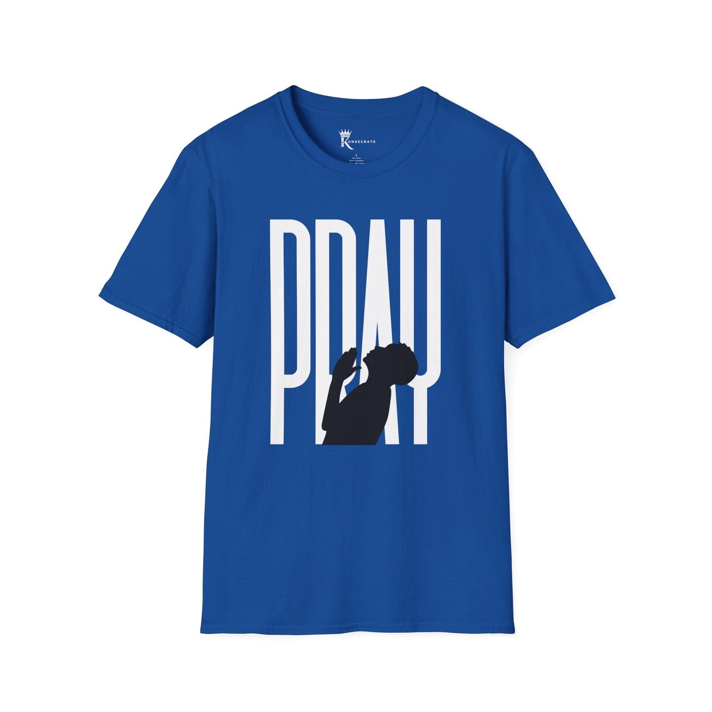 Pray White T-Shirt  – Bold Faith Collection