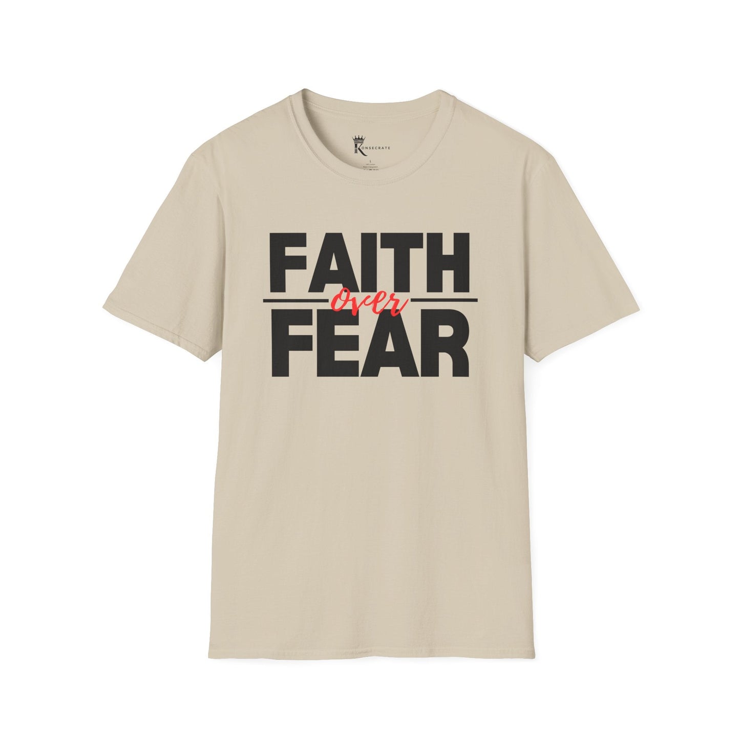 Faith Over Fear Tee – Bold Faith Collection