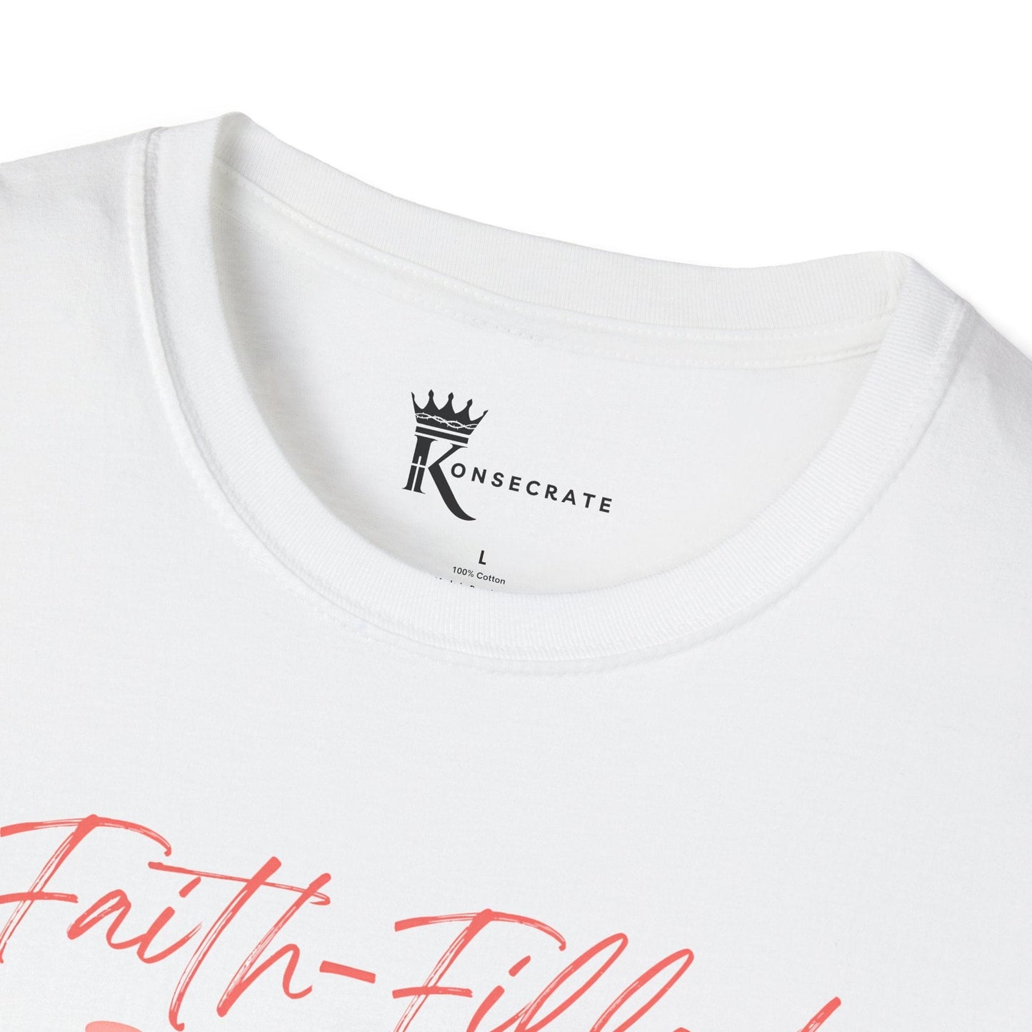 Faith-Filled Mom T-Shirt  – Kingdom Family Collection