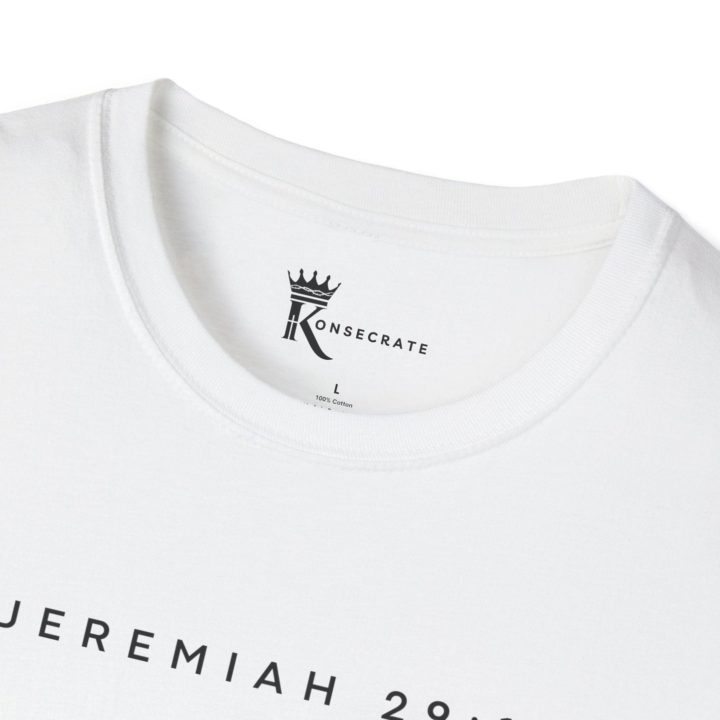 Jeremiah 29:11 Back T-Shirt – Hidden Gems Collection