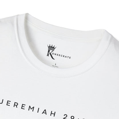Jeremiah 29:11 Back T-Shirt – Hidden Gems Collection