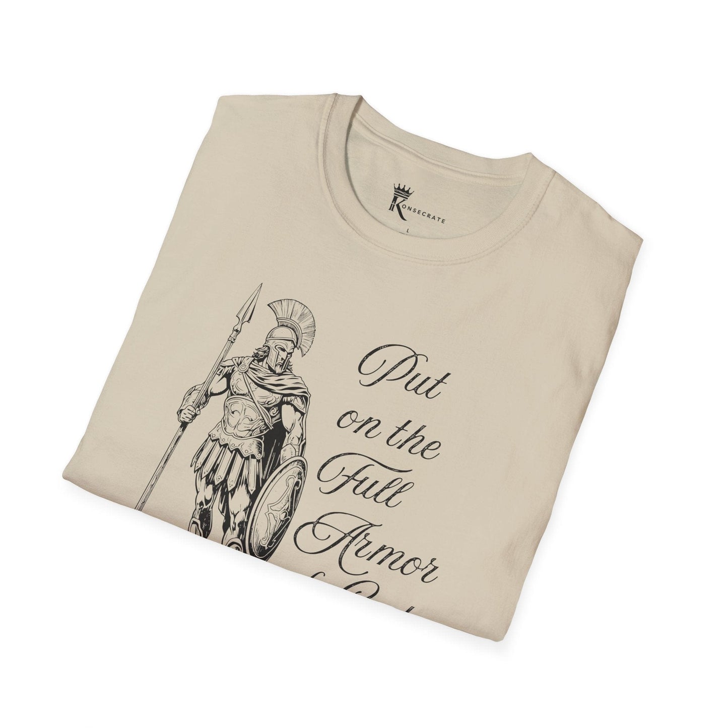 Put On The Full Armor Tee – Bold Faith Collection