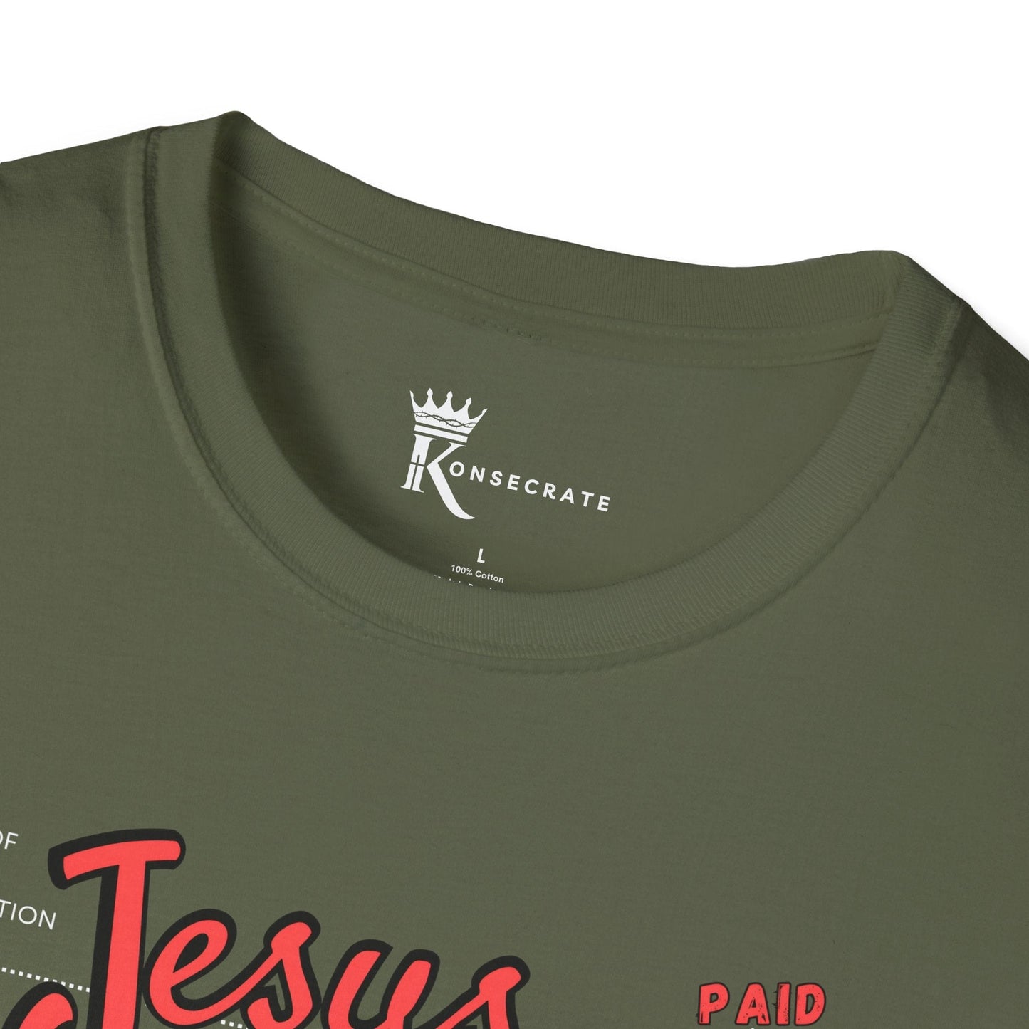 Paid In Full T-Shirt – Bold Faith Collection