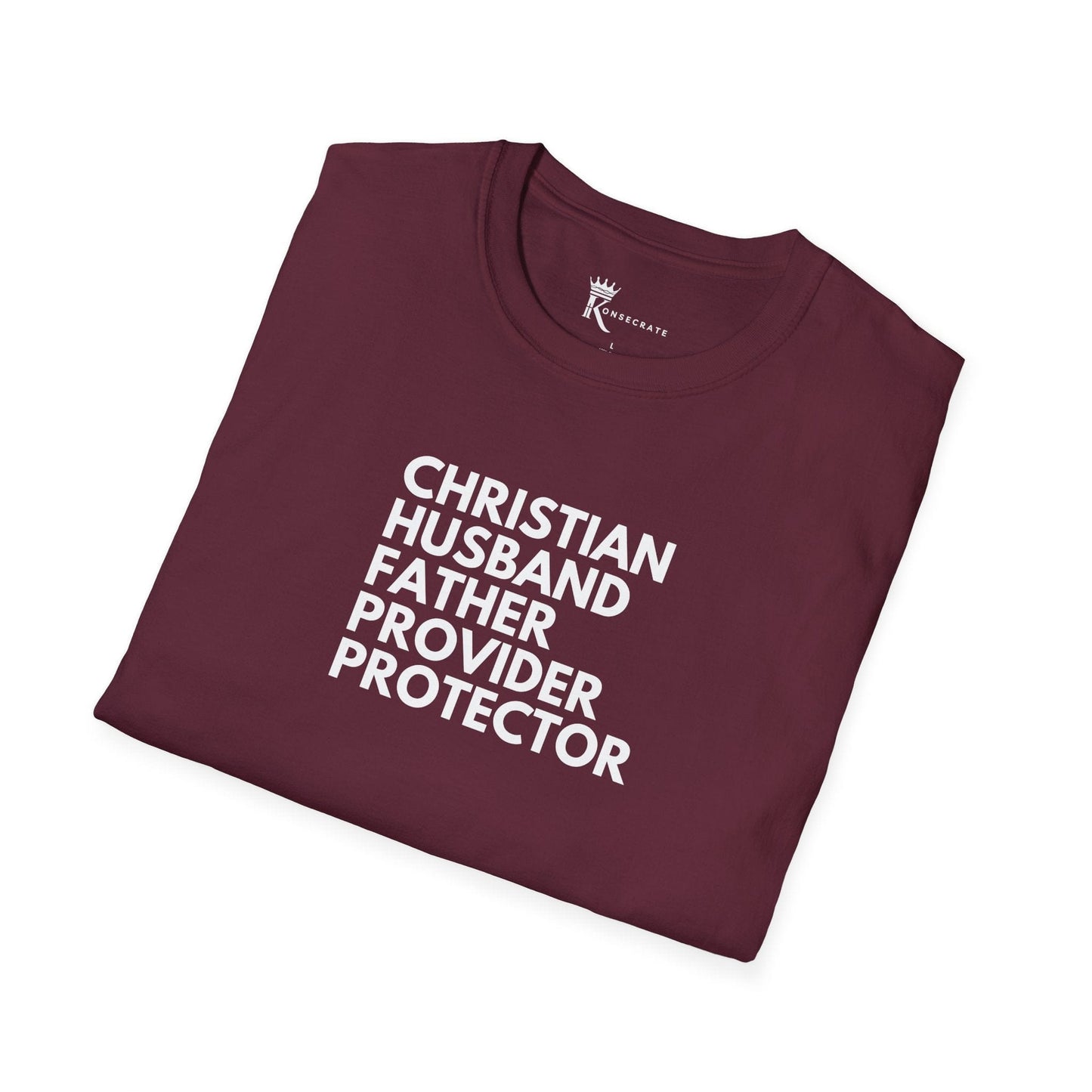 Christian Husband Father T-Shirt – Kingdom Family