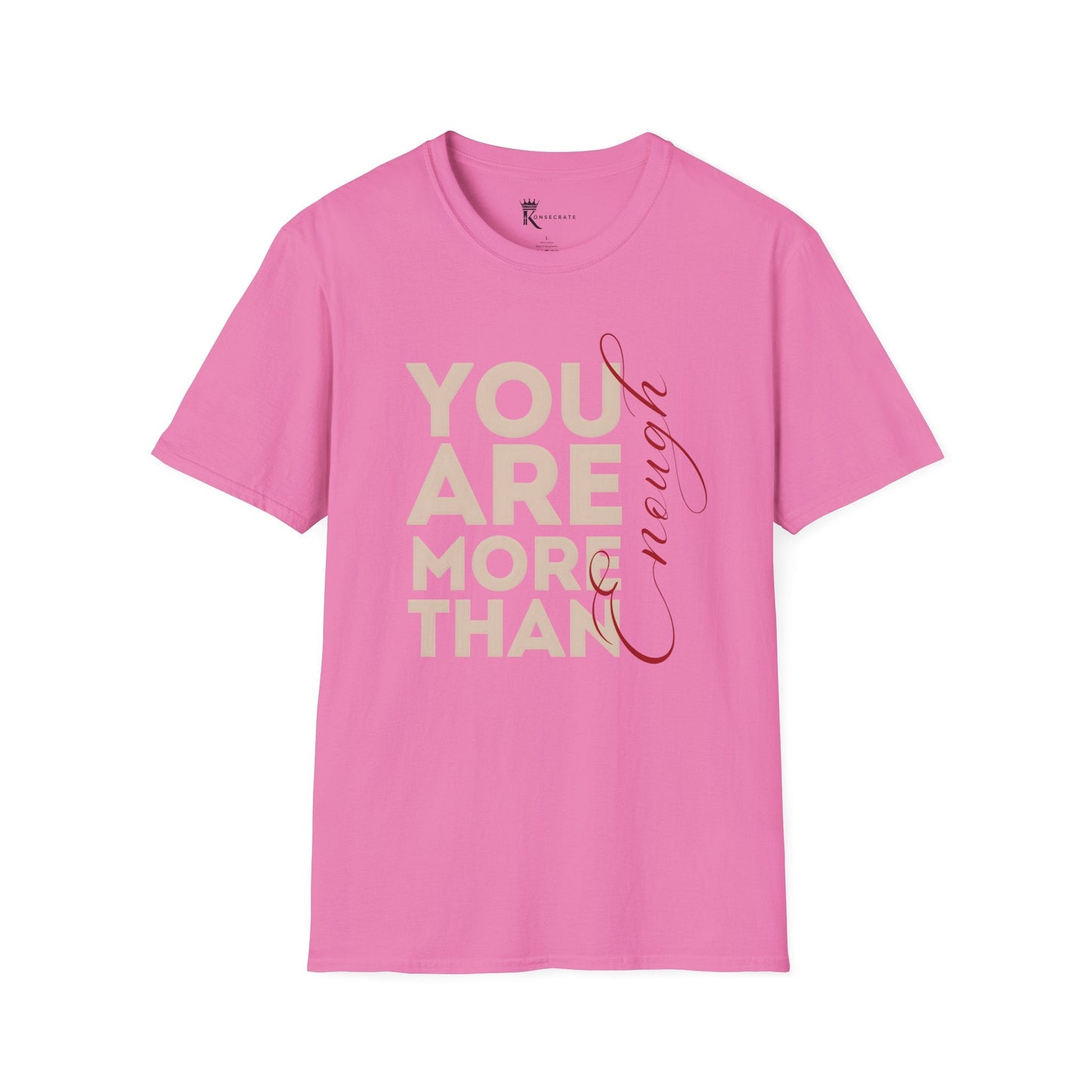 You Are More Than Enough Tee – Bold Faith Collection