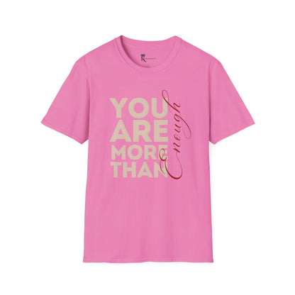 You Are More Than Enough Tee – Bold Faith Collection