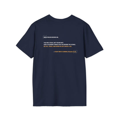 Your Time Is Coming - Psalm 37:23 Yellow T-Shirt  – Love Thy Neighbor Collection