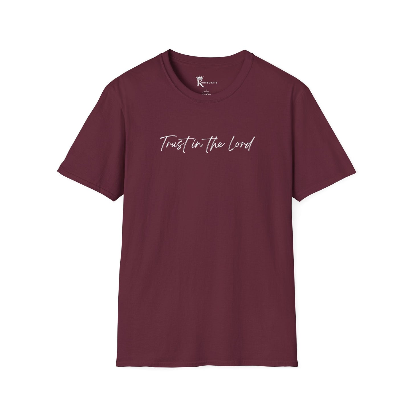 Trust In The Lord White T-Shirt – Love Thy Neighbor Collection