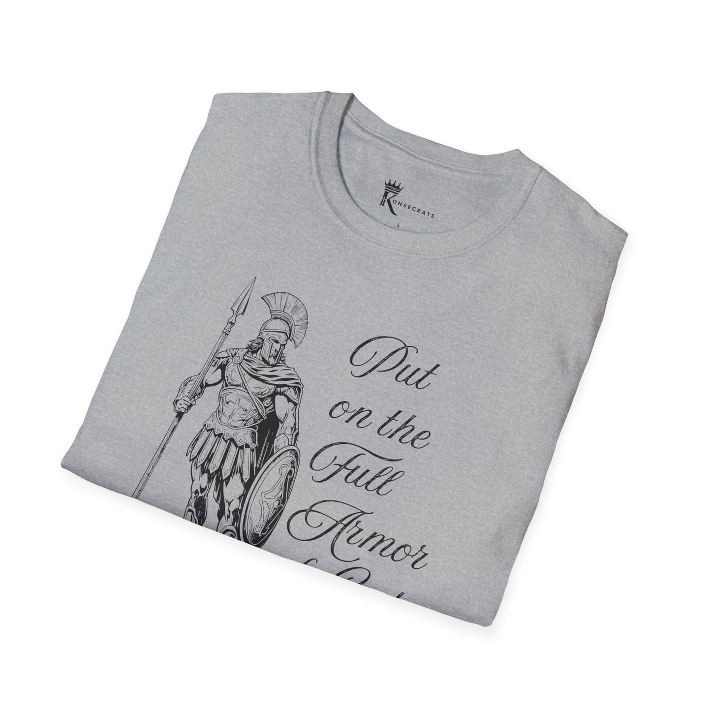 Put On The Full Armor Tee – Bold Faith Collection