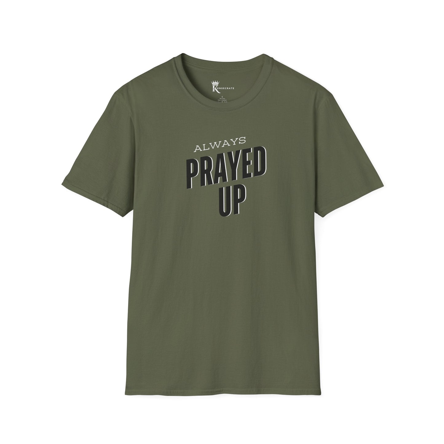 Always Prayed Up Tee – Bold Faith Collection