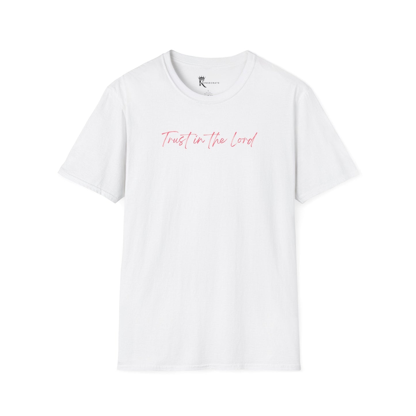 Trust In The Lord Pink T-Shirt