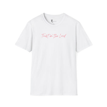 Trust In The Lord Pink T-Shirt