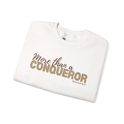 More Than a Conqueror Crewneck Sweatshirt