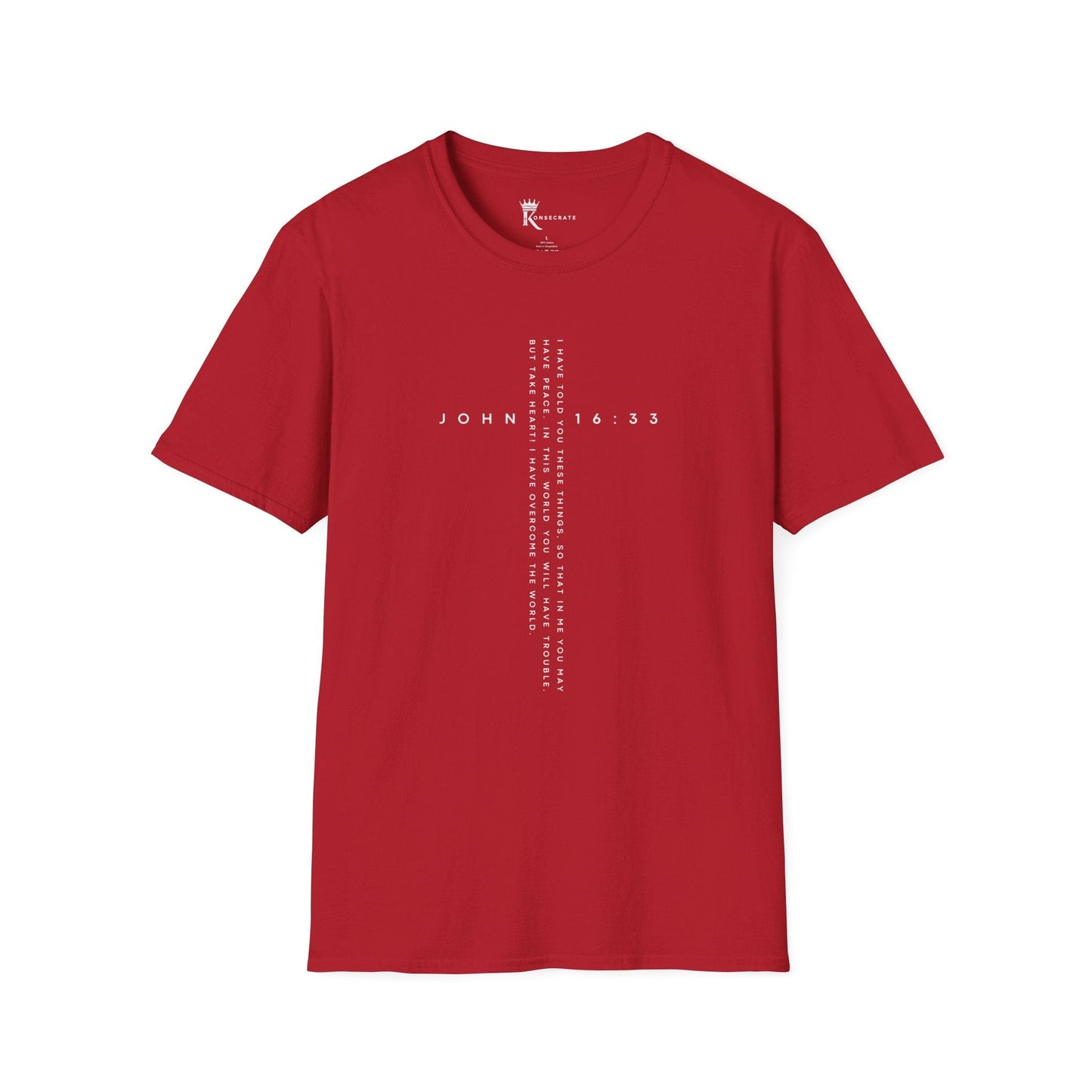 John 16:33 T-Shirt – Hidden Gem Collection