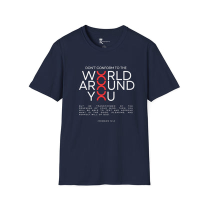 Don'T Conform Red T-Shirt  – Bold Faith Collection