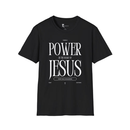 Power In His Name T-Shirt  – Bold Faith Collection