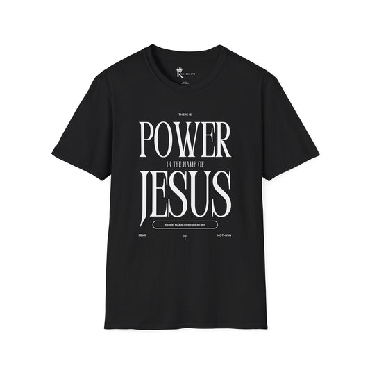 Power In His Name T-Shirt  – Bold Faith Collection
