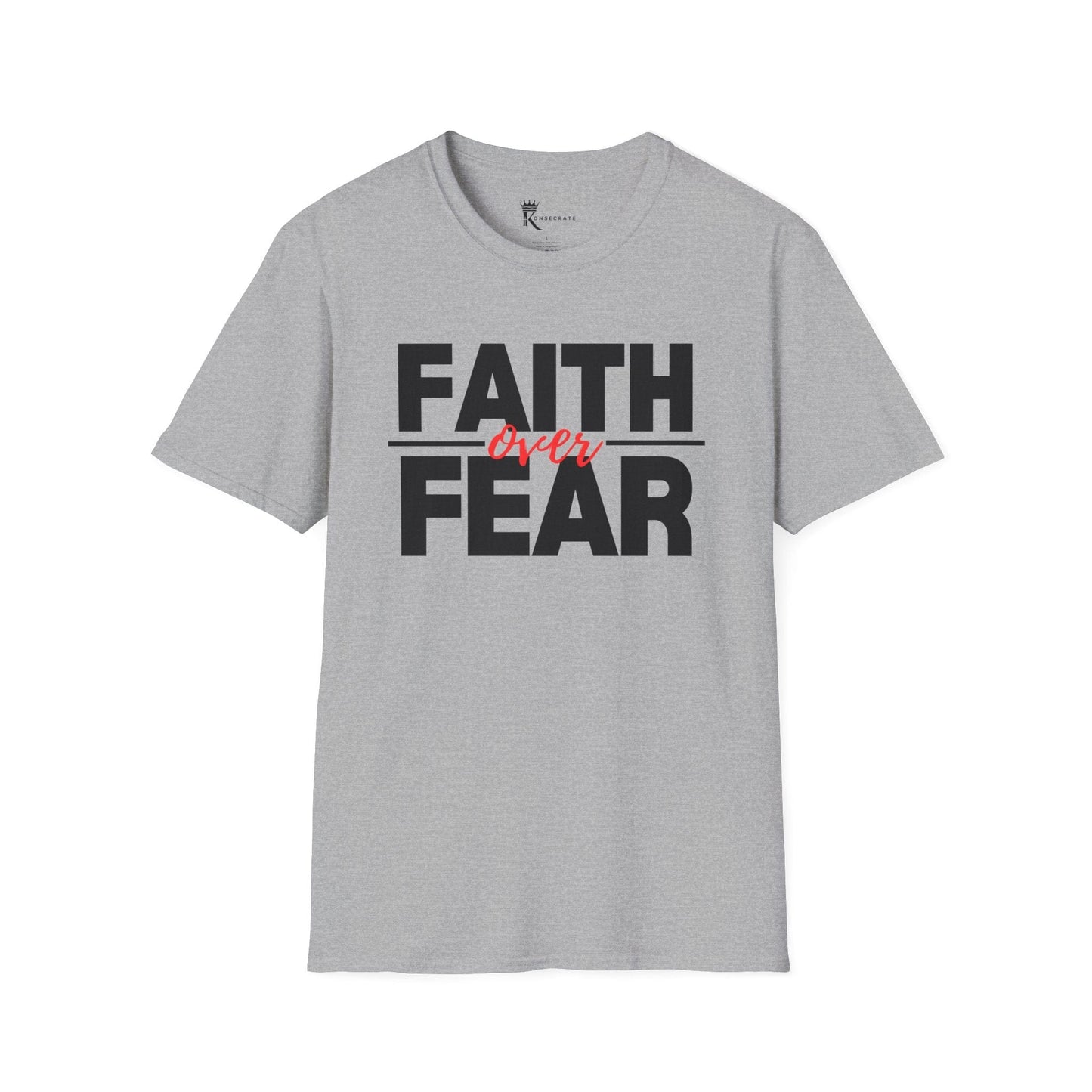 Faith Over Fear Tee – Bold Faith Collection