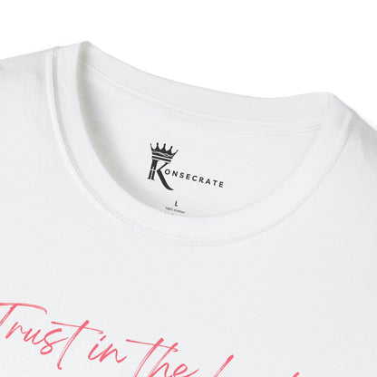 Trust In The Lord Pink T-Shirt