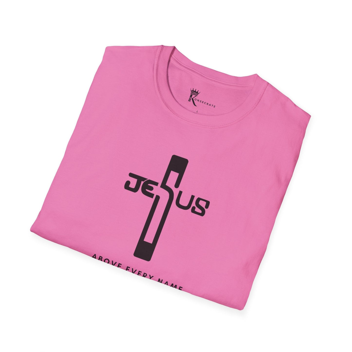 Jesus Above Every Name Tee – Konsecrate Collection