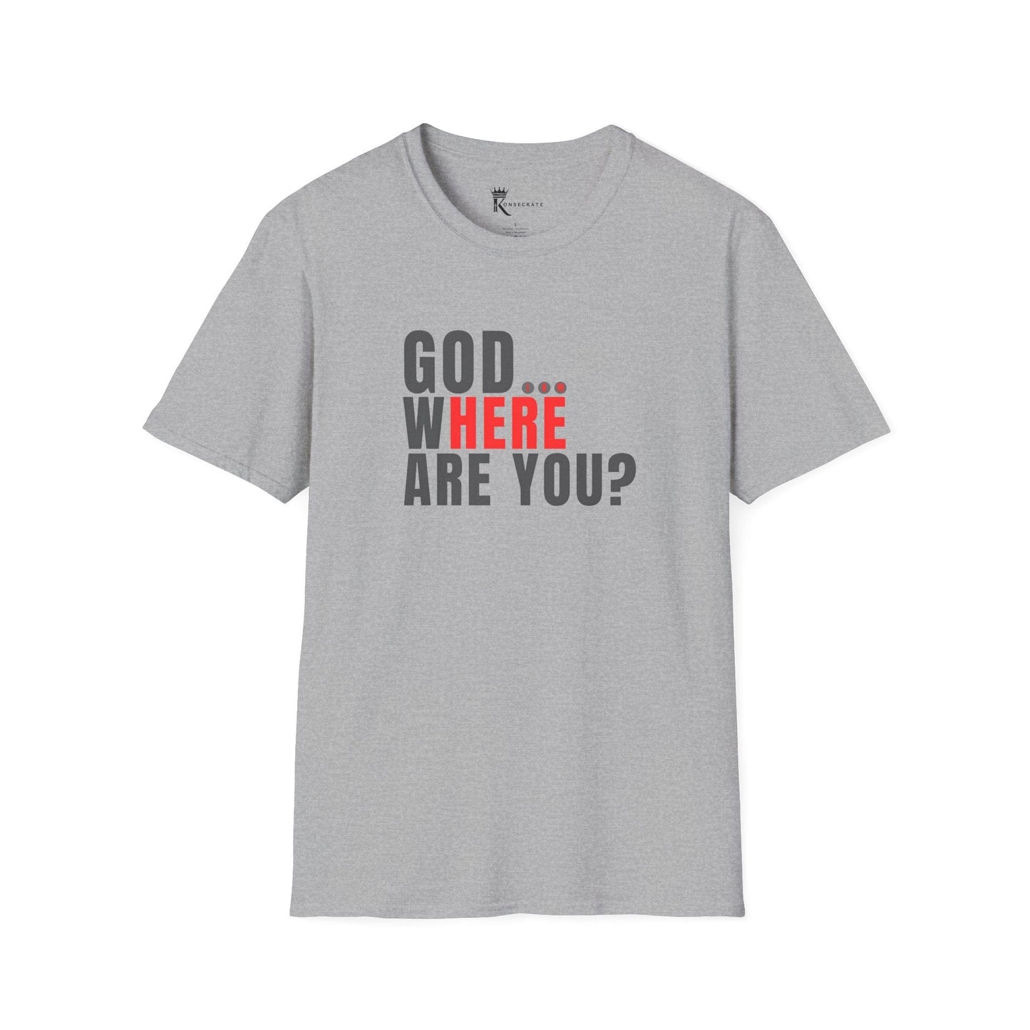God Where Are You? T-Shirt – Hidden Gems Edition