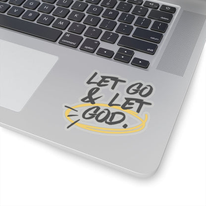 Let Go & Let God Sticker – Accessories