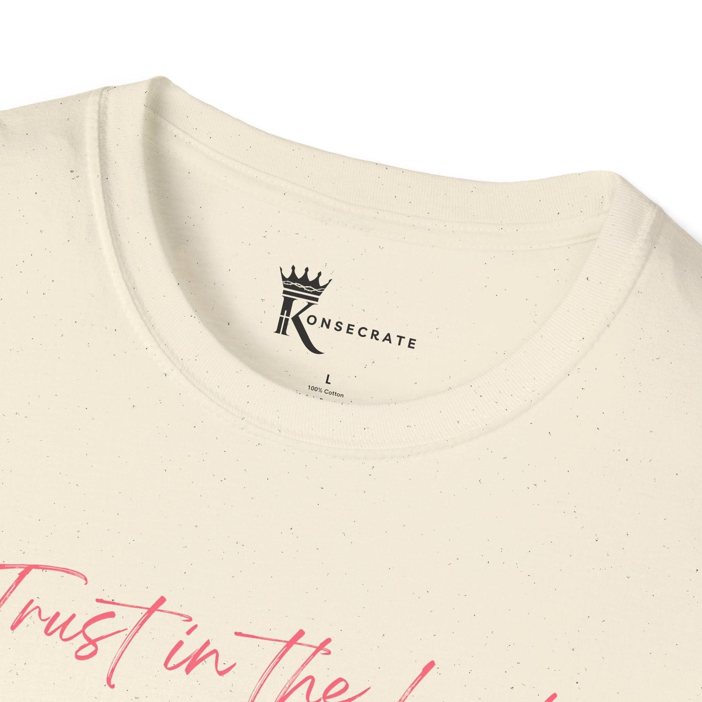 Trust In The Lord Pink T-Shirt