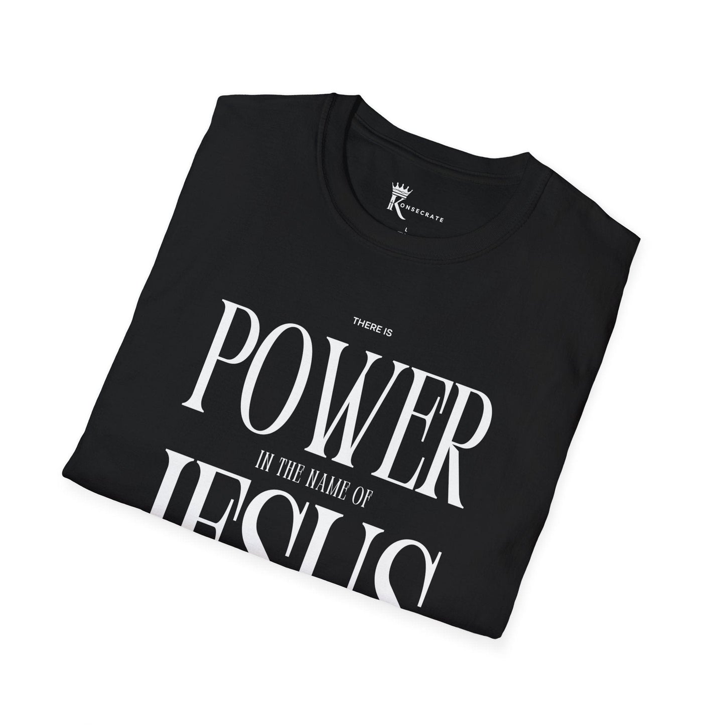 Power In His Name T-Shirt  – Bold Faith Collection