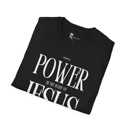 Power In His Name T-Shirt  – Bold Faith Collection