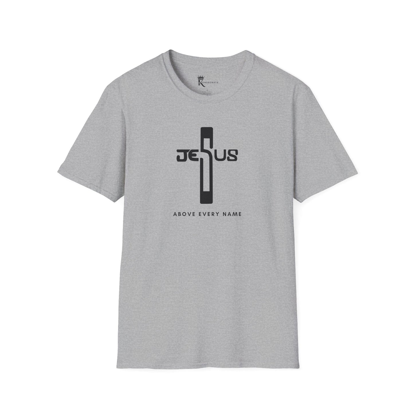Jesus Above Every Name Tee – Konsecrate Collection