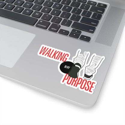 Walking In My Purpose Sticker